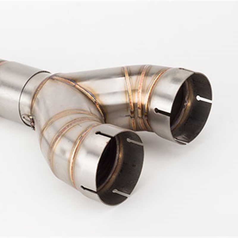 摩托车改装排气管去回压鼓S1000RR中段2010-2014改装S1000R 10-16