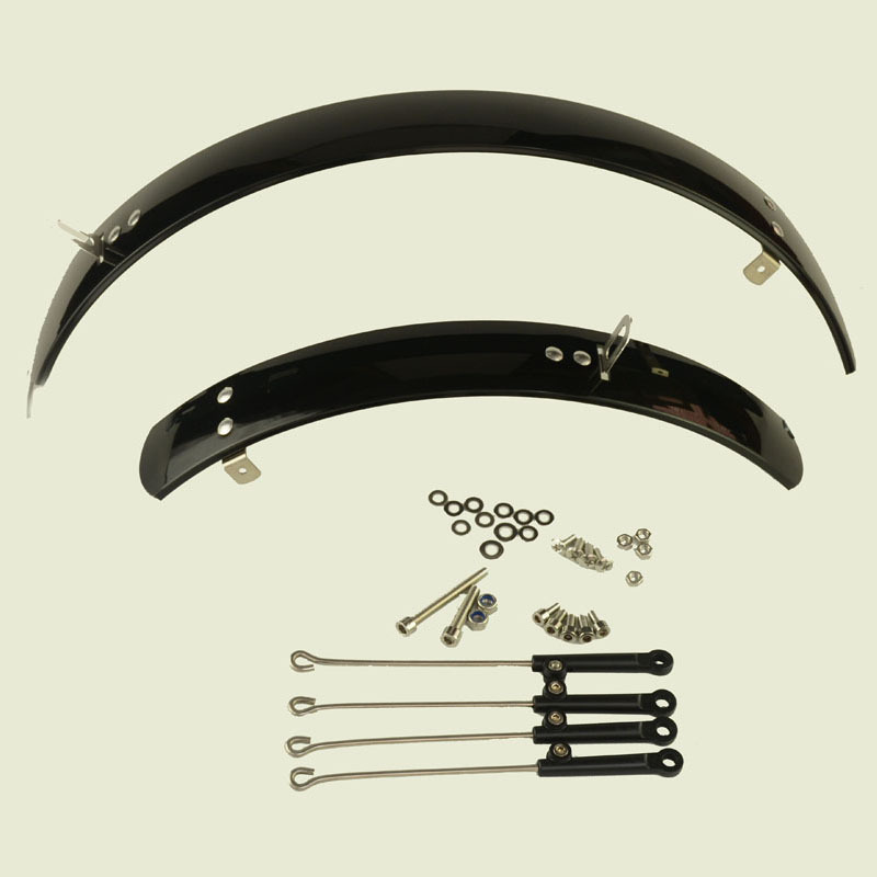 大行折叠自行车d5复古挡泥板20寸d7复古挡水板hac65316寸全包泥除