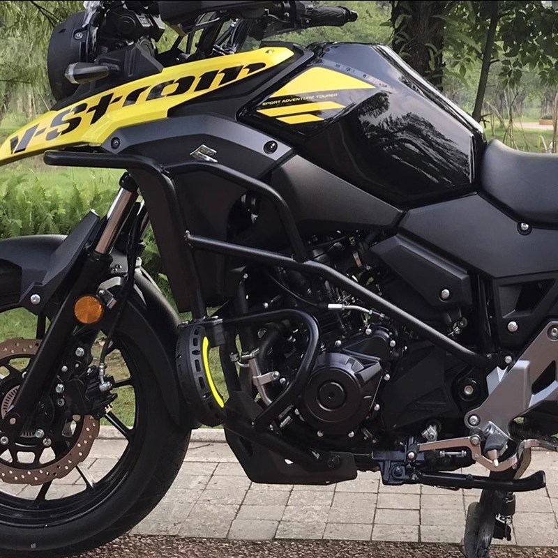 适用于铃木DL250保险杠改装全包围前后护杠DL250-A边箱防摔竞技杠