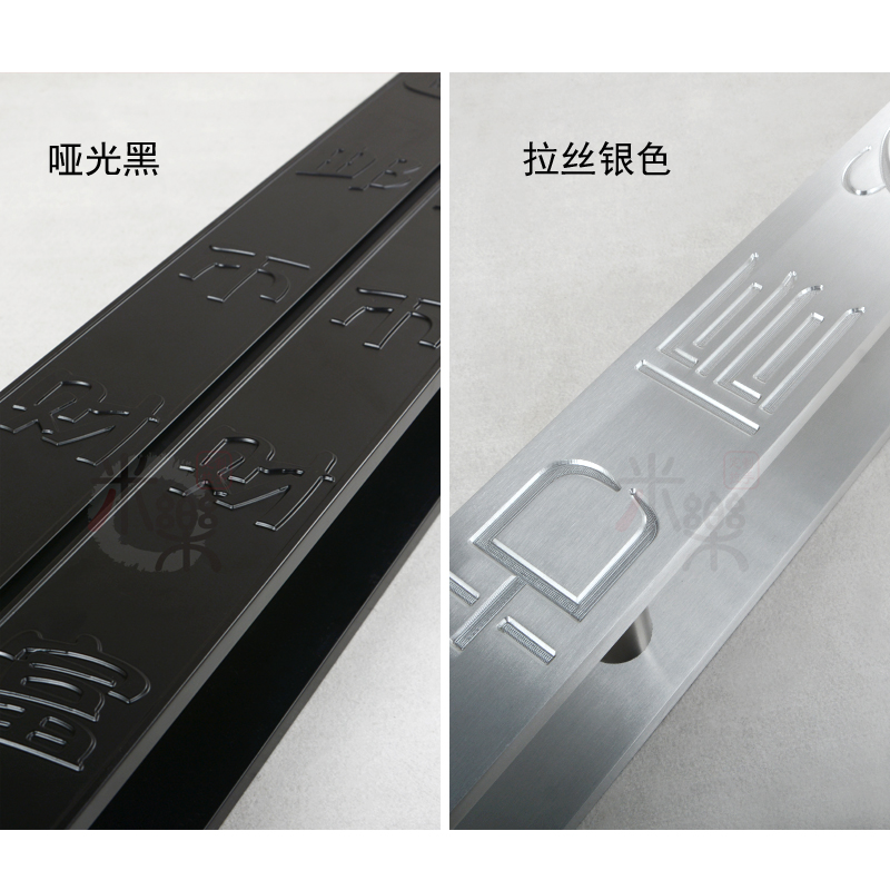 中式仿古铜黑色铝合金大门拉手玻璃门手柄实木推拉门把手个性定制