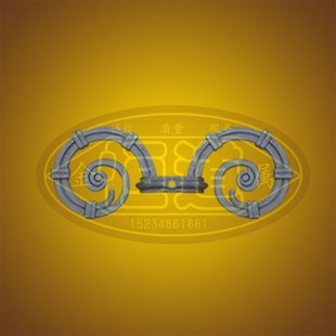 铝艺配件铝艺护栏花铸铝穿管花铝庭院大门围栏阳台铝合金栏杆装饰