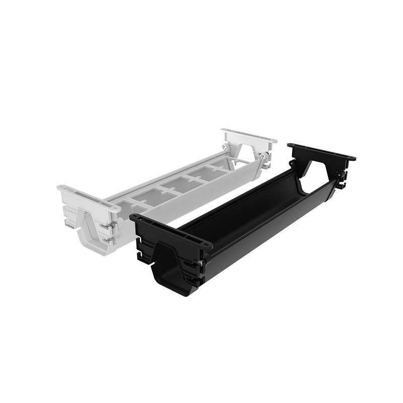 免打孔桌下理线架电线排插整理收纳架电源线理线槽插座插排理线盒