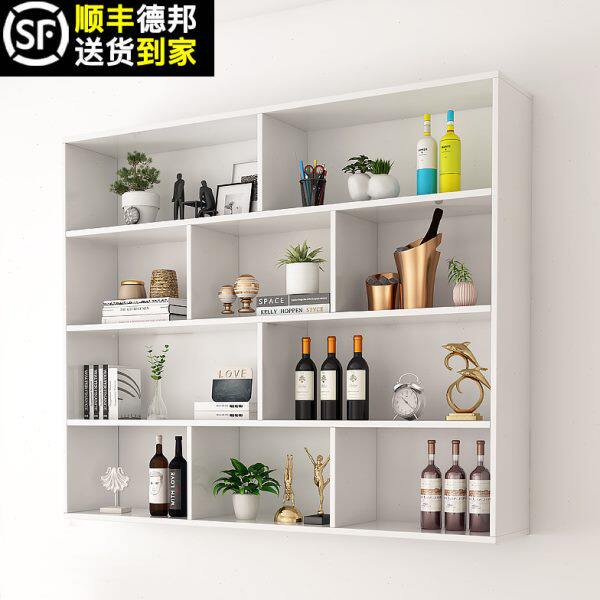 实木酒架酒柜壁挂式架子餐厅饭店墙上悬挂式红酒架置物架简约现代