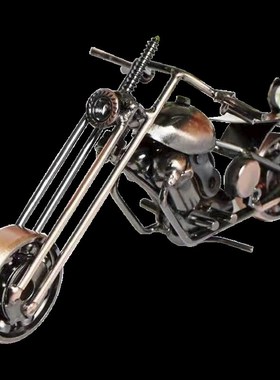 特价创意摩托车模型摆件金属手工艺品哈雷铁艺学生礼品生日礼物