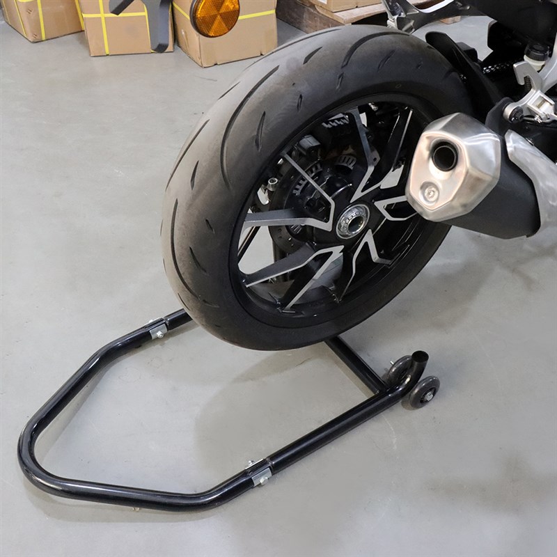 适用摩托车单摇臂起车架钱江赛250/400/550杰迪K750驻车后轮链条