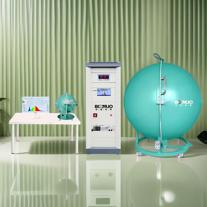 高精度积分球光通量色温波长显色指数测试流明色品坐标光谱测试仪