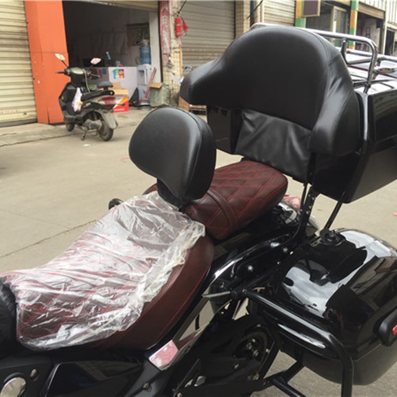 适用吉铭JM雷神500摩托车改装防摔防撞边架大边箱侧箱货箱后尾箱