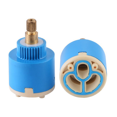 淋浴花洒龙头钢琴按键阀芯前后开关冷启动平开冷热混水阀通用配件