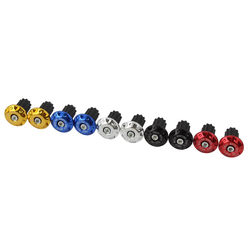 越野摩托车改装手把堵通用机车踏板车装饰把手塞防摔车把堵头配件