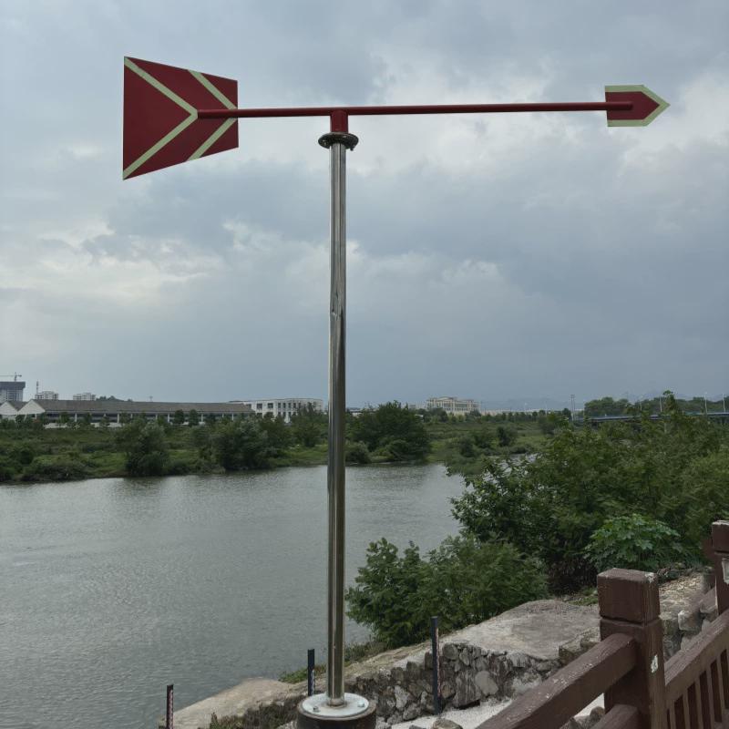 标准型夜光反光h风向标金属户外不锈钢风向标风向袋过安检验厂屋