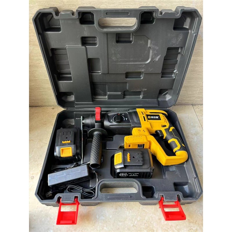 工业级无刷锂电锤 三用多功能充电冲击O钻电镐电钻电动工具