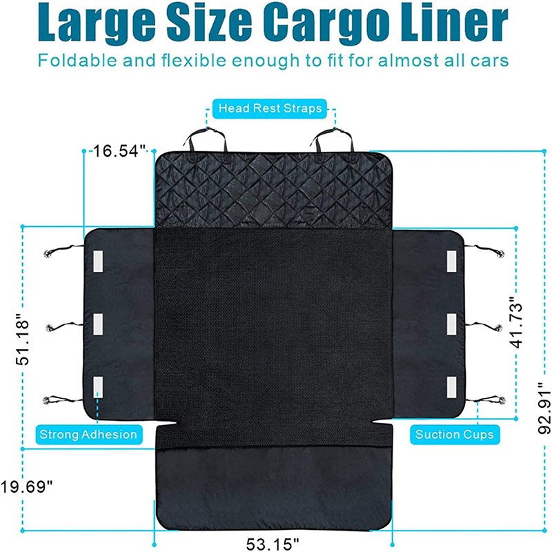 SUV汽车后备箱宠物垫防水v防脏垫子坐垫加长后背箱狗垫车载宠物垫