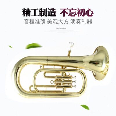 布莱斯特乐器铜管乐器单排圆号次中音长号 上低音号抱号