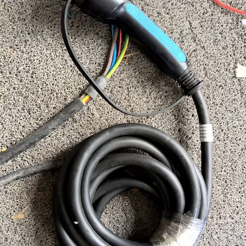 新能源汽车充电j桩延长线充电枪延长线加长10米延长线延长电缆