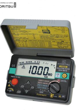 克列茨日本共立/KYORITSU绝缘电阻测试仪/兆欧表3021A/3022A/3023
