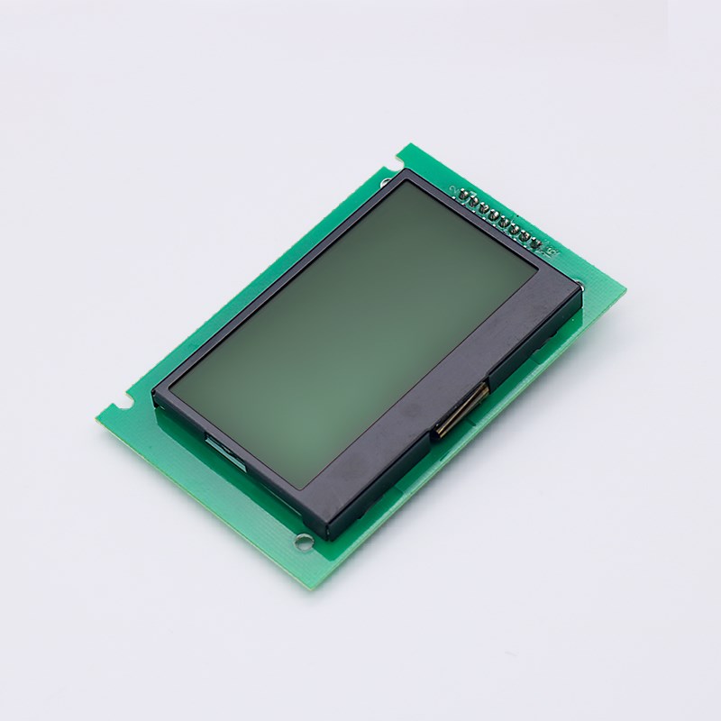 12864-6038LCD液晶屏COG显示模块SPI串口并口ST7565P芯片白底黑字