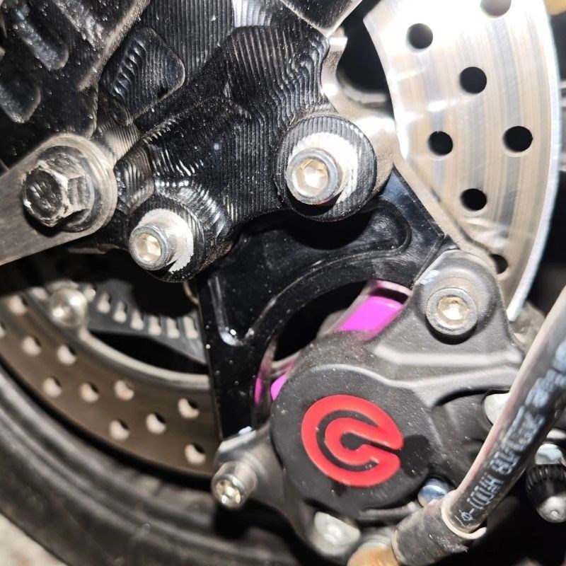 【广东发货】27芯220前减震法斯特小螃蟹卡钳转接码智杰小牛九号