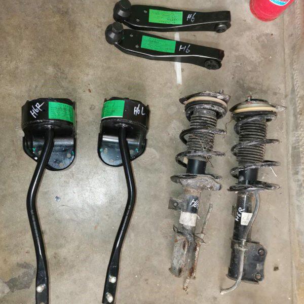 北汽幻速H6减震器下肢臂推力杆稳定杆下悬挂三角臂