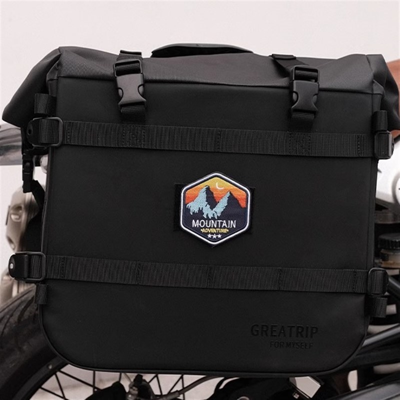 适配本田CL300/CL500快拆防水边包侧包马鞍包耐磨摩旅改装复古