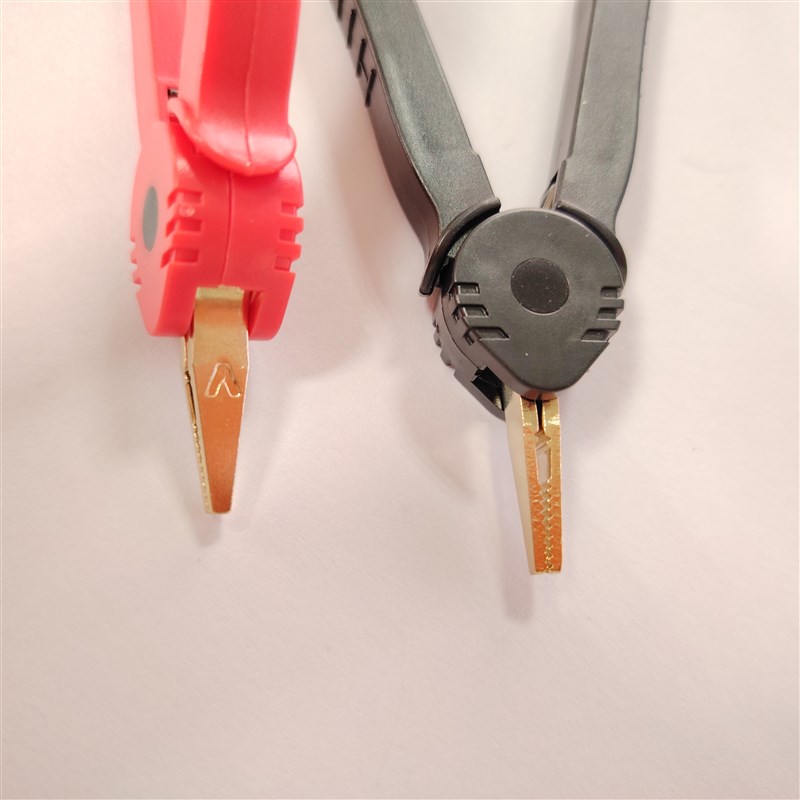 开尔文测试线 四端尔文夹测试线C公插头S直流电阻测试线