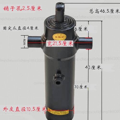 时风三轮车312自卸油缸农用车配件翻斗液压顶泵3TGI后货箱千斤顶