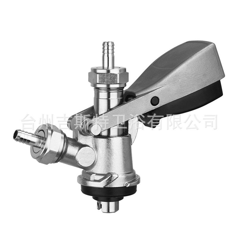 新款井式注酒器酒j矛连接头S型两用分酒器不锈钢桶精酿啤酒分配器