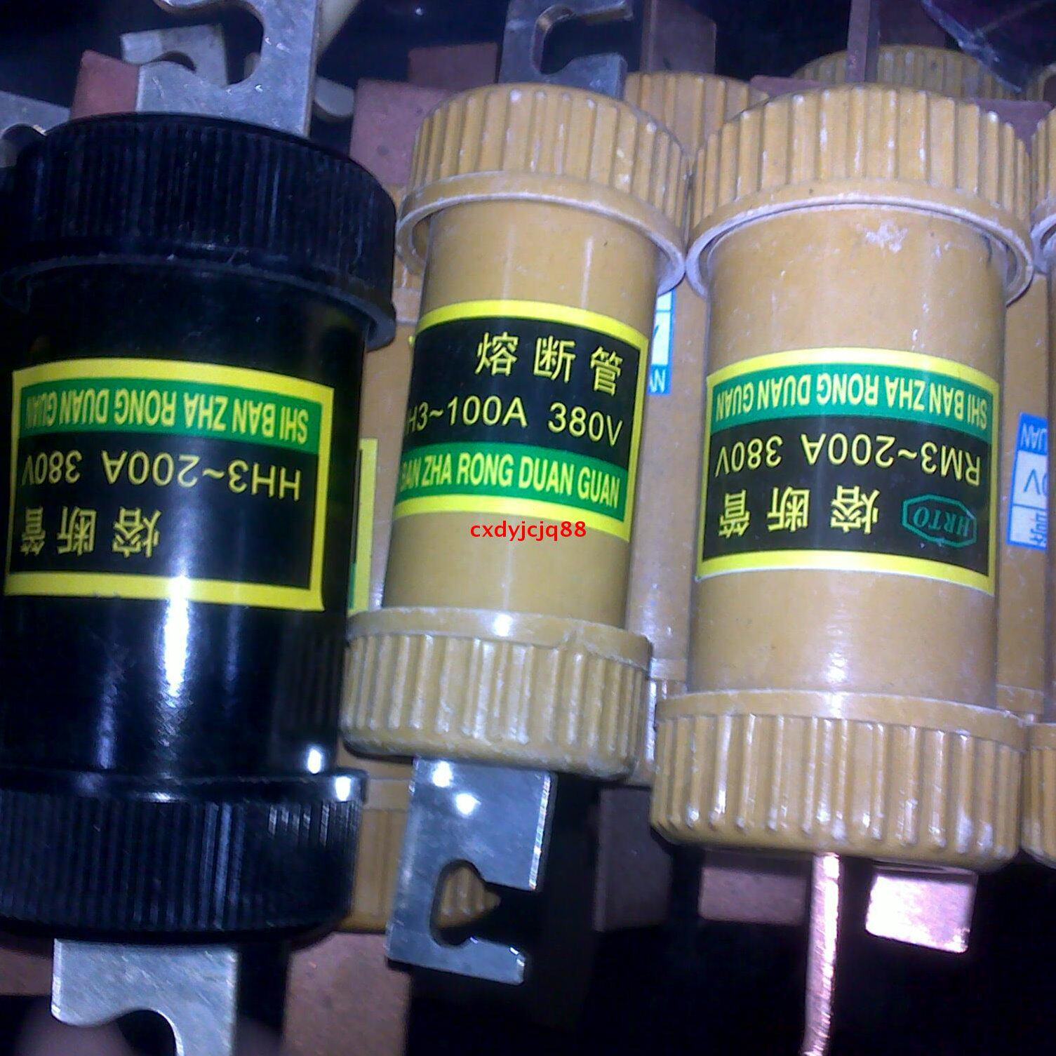 TER RM3 RM10 HH3-63A.100A 200A 400A 600A有填料封闭管式熔断器