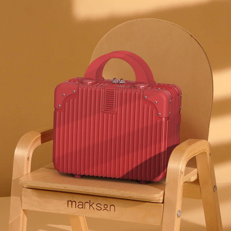 14寸手提行李箱l化妆箱收纳小型旅行箱包轻便行旅登机箱包装礼品