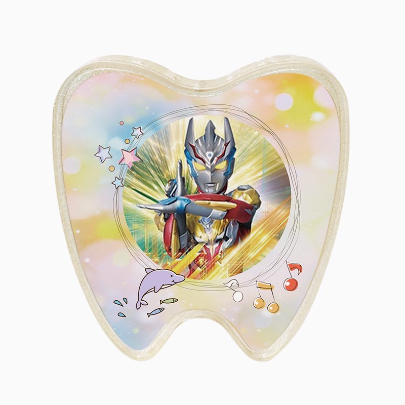 宝宝乳牙收藏盒牙仙子男生放乳牙的小盒子儿童R胎毛脐带密封收纳