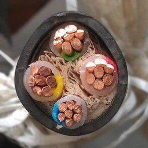 起帆电线YJV3*16+1*10电缆 VV3芯16平方+1X10电缆四芯电缆铜芯硬