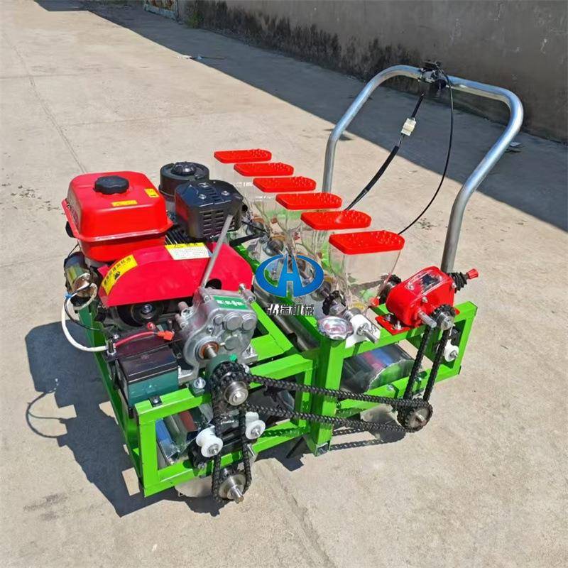 免间苗油菜精播机汽油式自走蔬菜精播机小颗粒种子白菜萝卜种植机