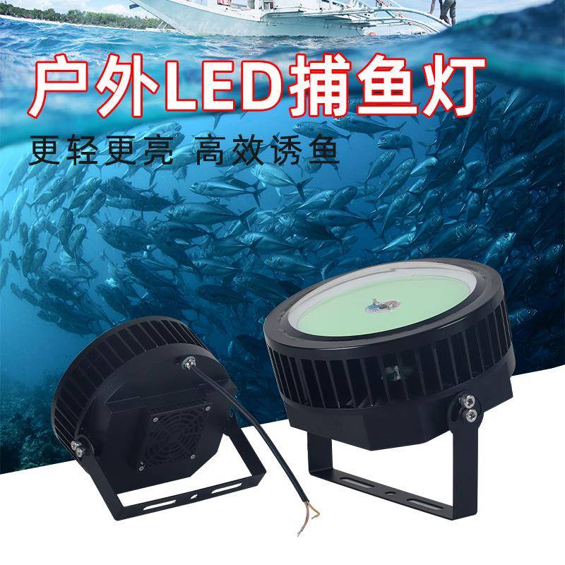 1000瓦聚鱼灯诱鱼探照灯户外大功率led集鱼灯