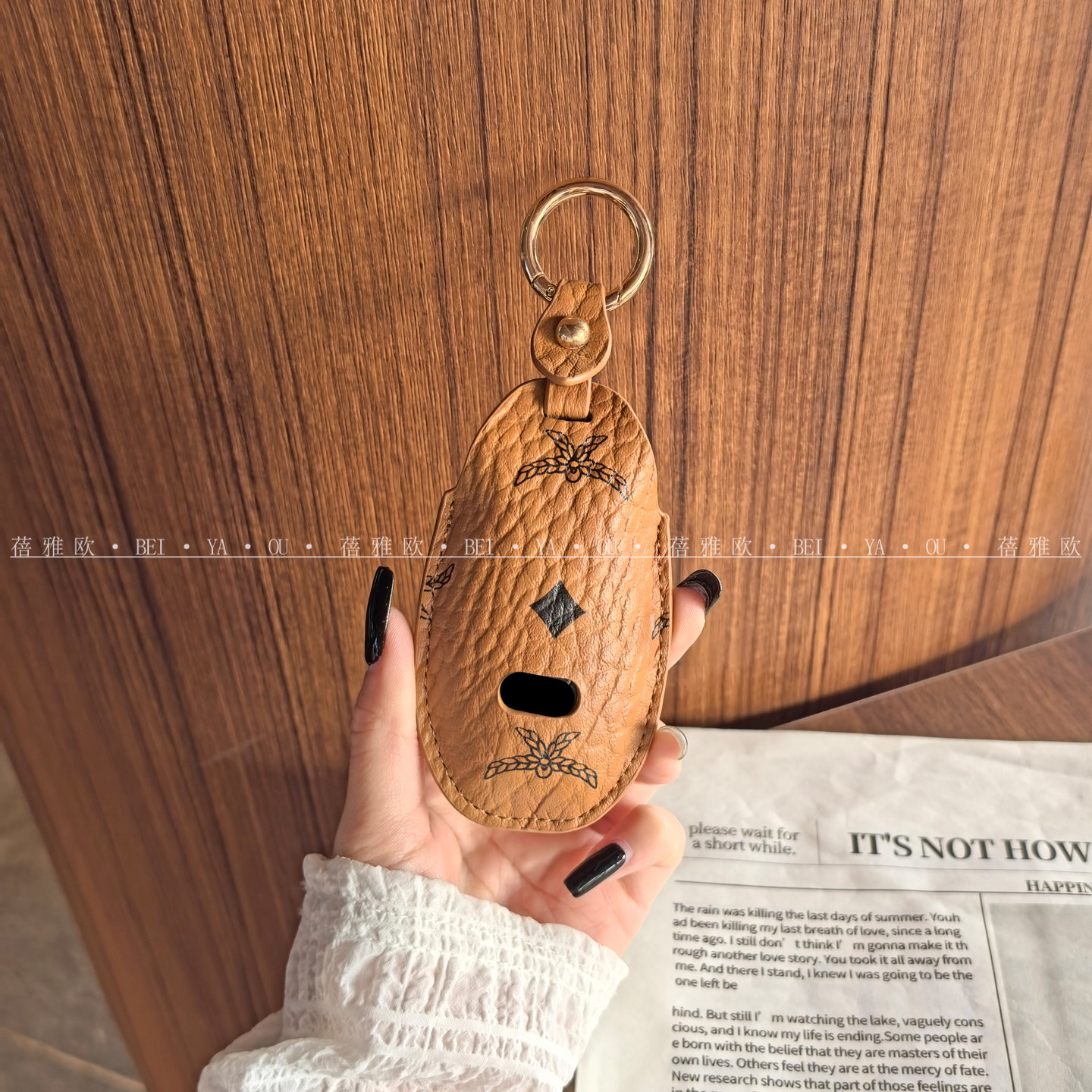适用红旗hs5钥匙包红旗h7钥匙套