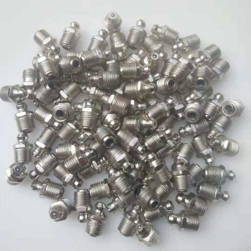 黄油枪油嘴m10国标镀镍直油嘴汽车货车挖掘机铲车通用套装黄油嘴