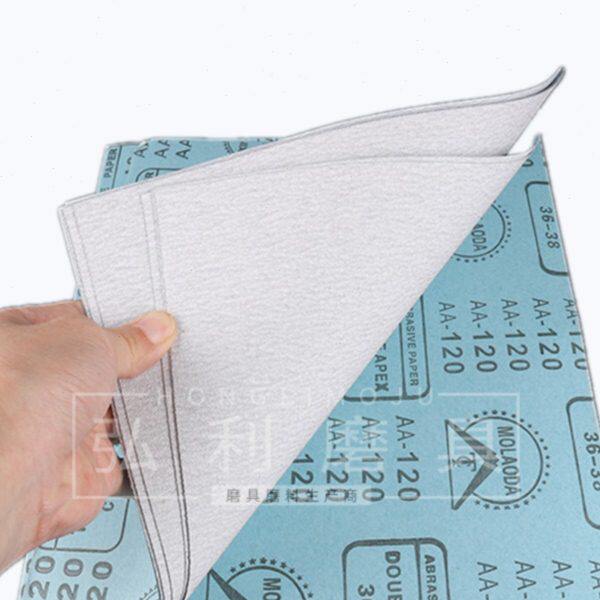 干磨砂纸/打墙白色涂层砂纸白砂木工专用砂纸 家具油漆腻子