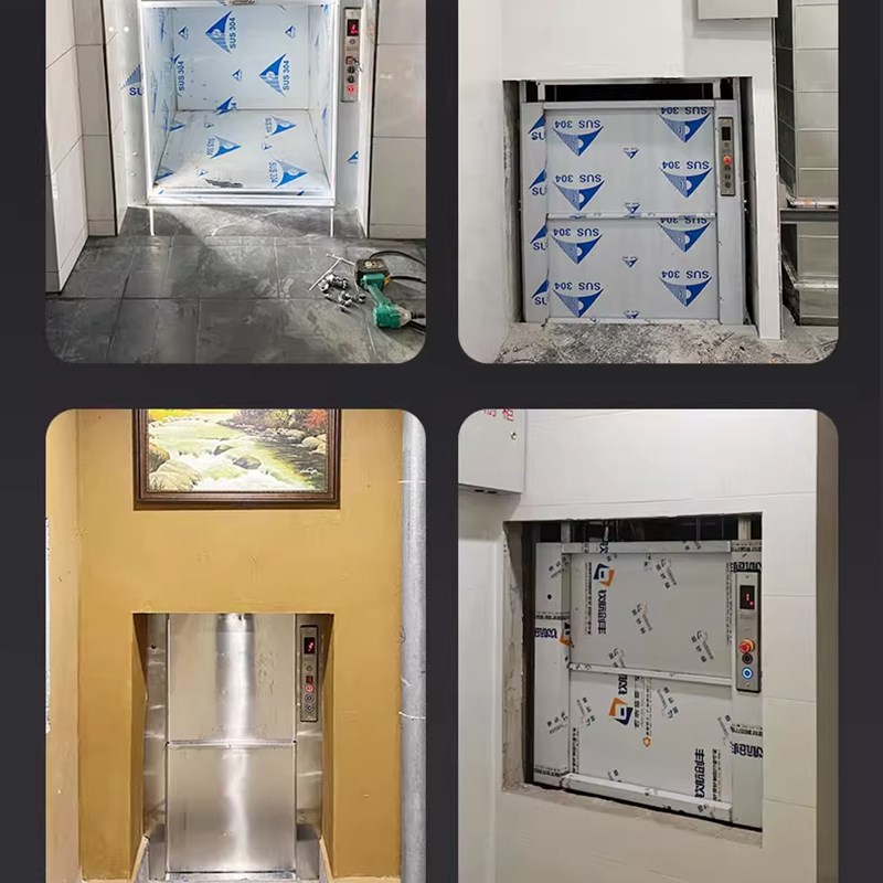 饭店传菜机升f降机食堂传菜电梯厨房餐厅杂物电梯酒店餐梯传菜梯