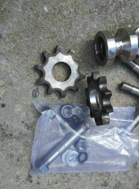 竹64竹/9/10破86/9撞机械13982导轨木配件2链轮机15牙竹机19滑轮