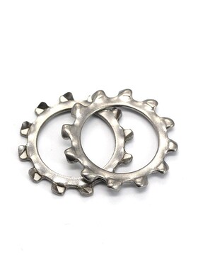 304不锈钢止动垫圈DI6797A外齿锁D紧垫圈2.5-30 锁紧垫圈垫片