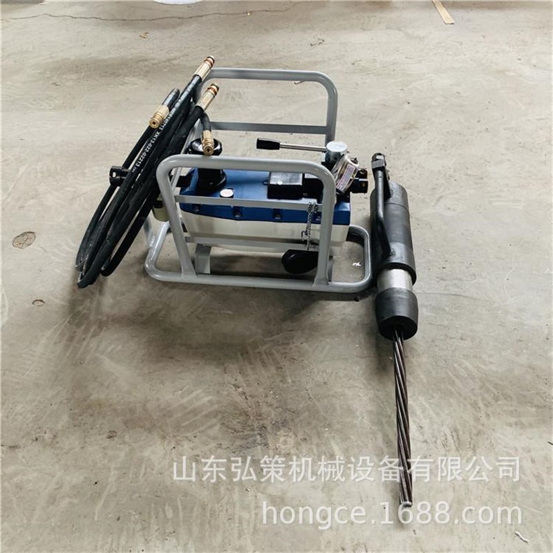 MQ22气动锚i索张拉机具 矿用锚索张拉千斤顶 锚索拉力计退锚器