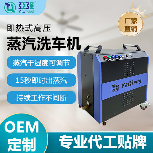 工业蒸汽清洗机移动式蒸汽洗车机节水洗车清洁油污 蒸汽洗车机