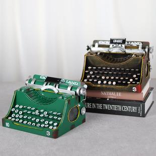 仿真老式打字机模型6070年代民国怀旧老物件复古道具橱窗装饰摆件