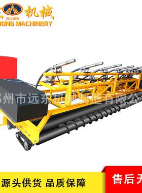 HTZ219型四辊轴摊铺排震一体机混凝土路面四辊轴整平振捣器摊铺机