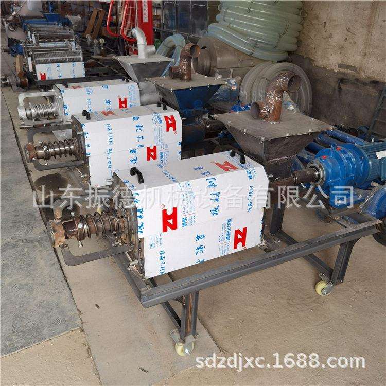 丰顺县污水粪池处理机固液干湿分离机鸡粪无堵塞分离机