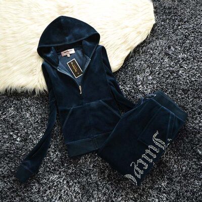 Spring/Fall  Women's Brand Velvet Fabric Tracksuits Velo