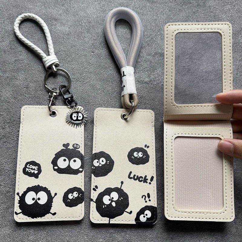 双卡位分隔式卡套学o生校园饭卡地铁公交车地铁儿童证件工牌证件