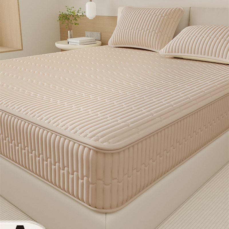 全棉拉炼款棕垫i套罩六面全包薄床垫床笠5cm床罩定制不跑位床单套