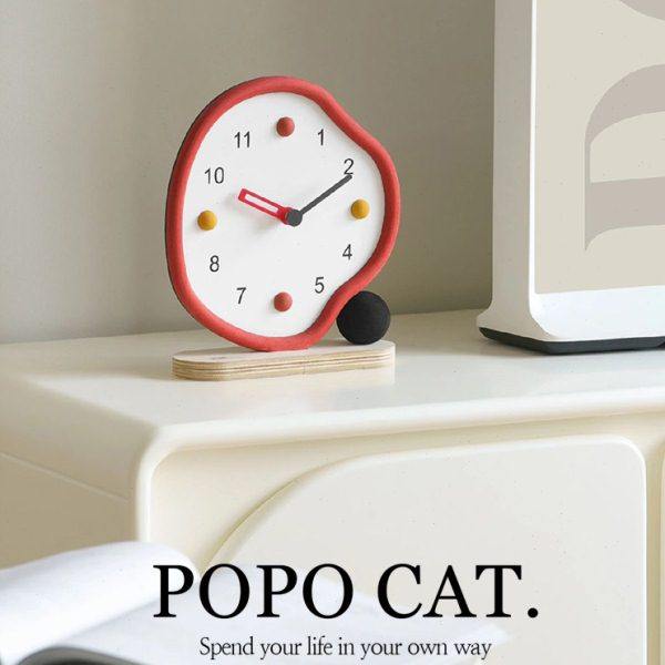 现代简约客厅桌面摆件家居装饰品钟表电视柜摆台式时钟高级感座钟,家居饰品,座钟,淘宝优惠券,粉丝福利购,淘宝优惠卷