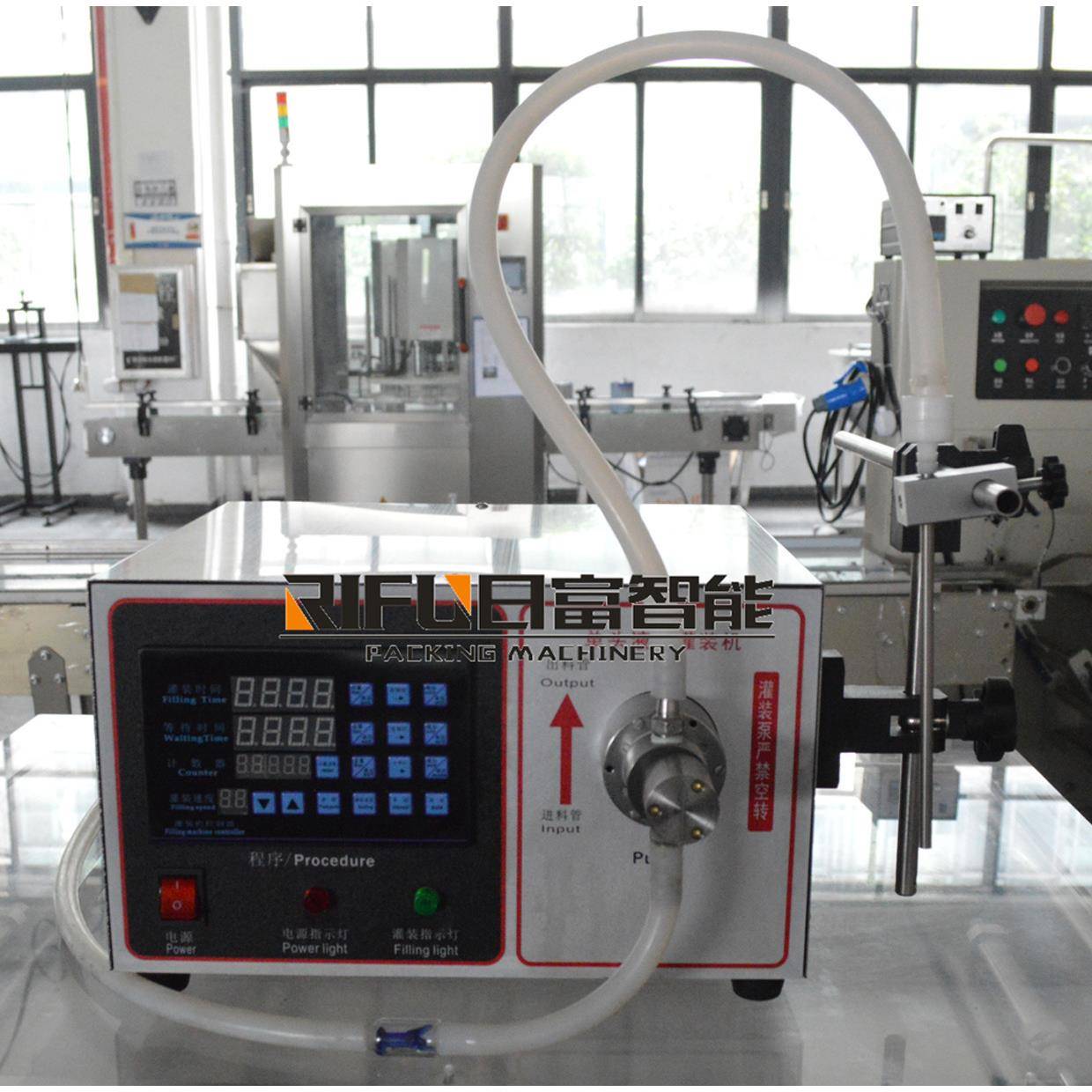 半自动液体灌装机磁力泵小剂量灌装机湿巾桶灌装设备广州