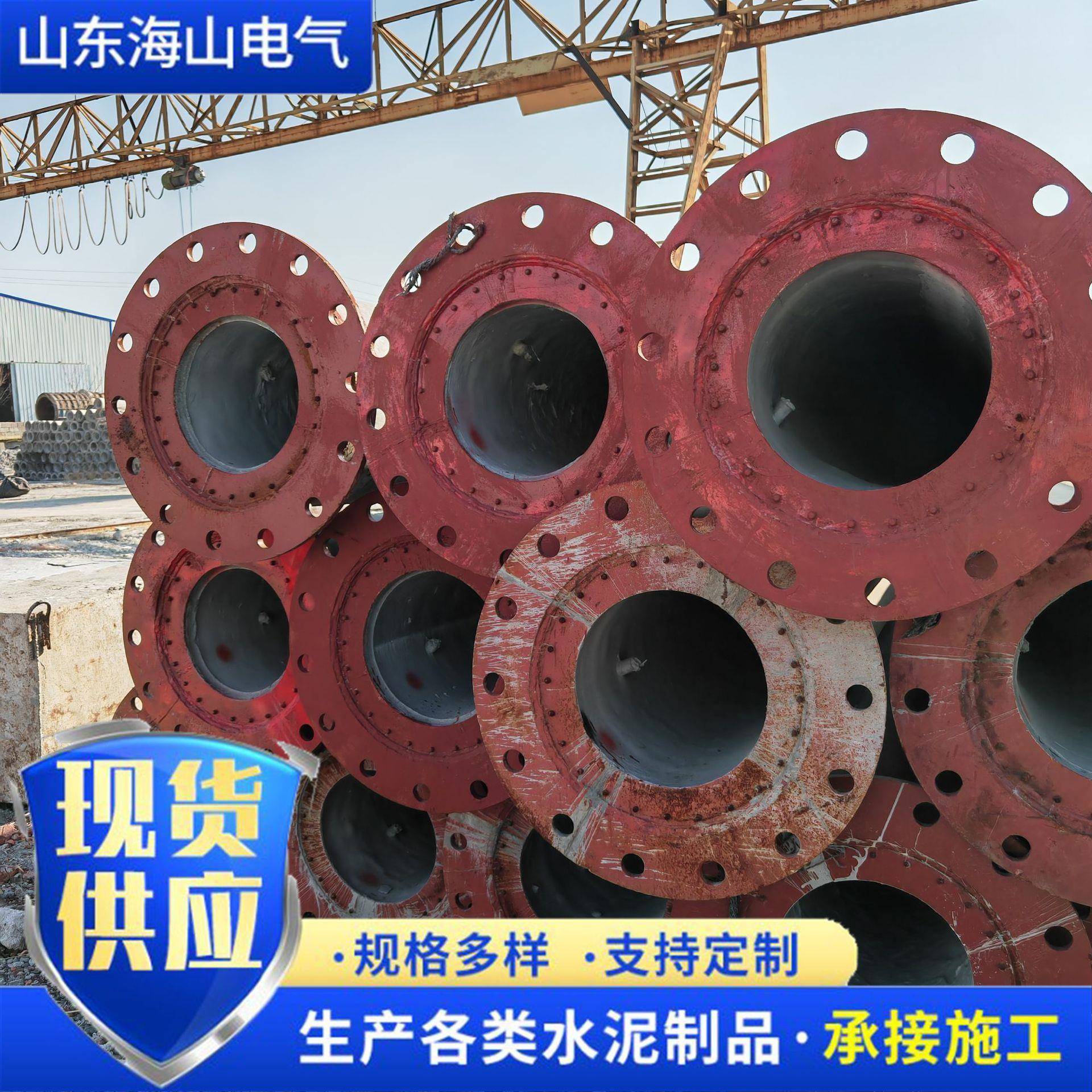 专业制造15米350大弯距电线杆非预应力水泥杆13米350线路终端杆