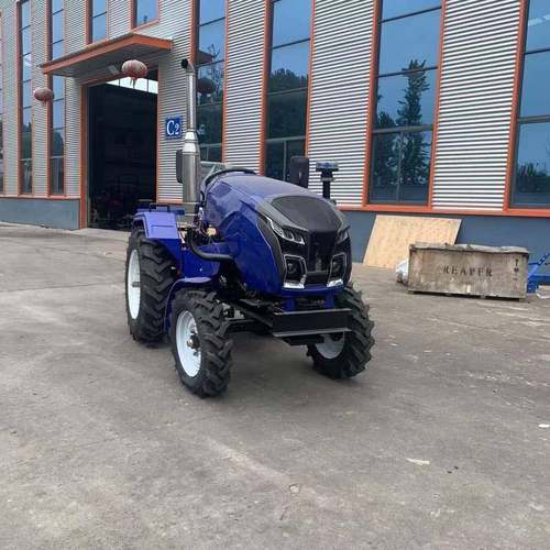 外贸款农用小型四轮拖拉机6+1档位PTO传动冷凝柴油动力拖拉机